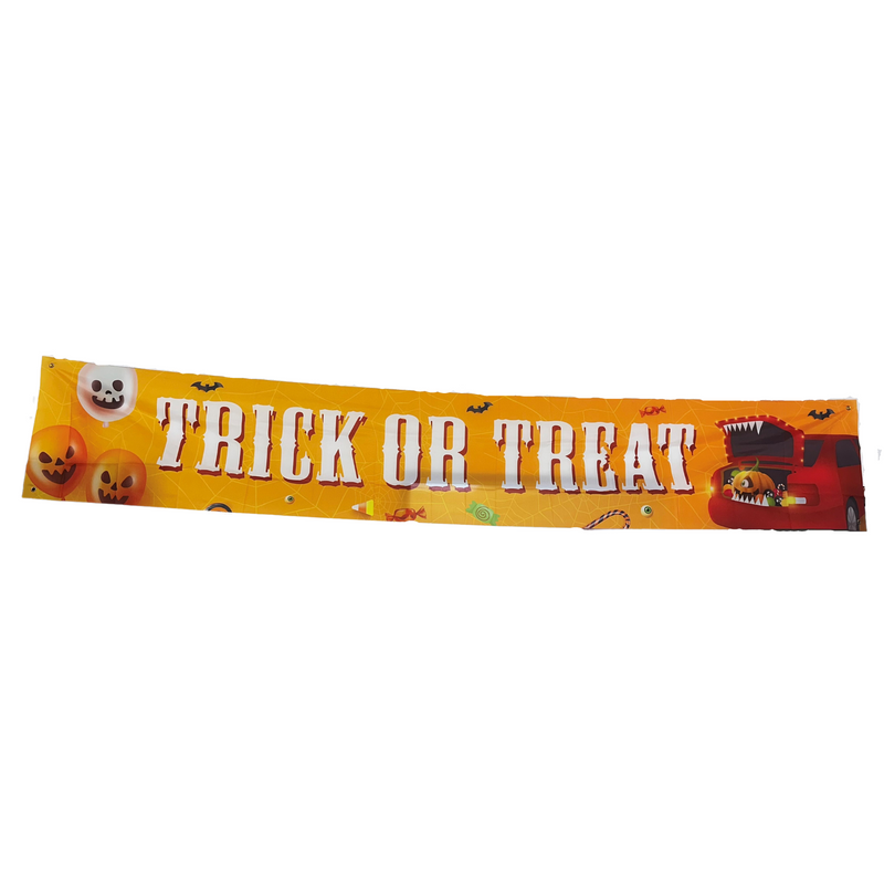 Polyester Halloween Backdrop - Trick Or Treat