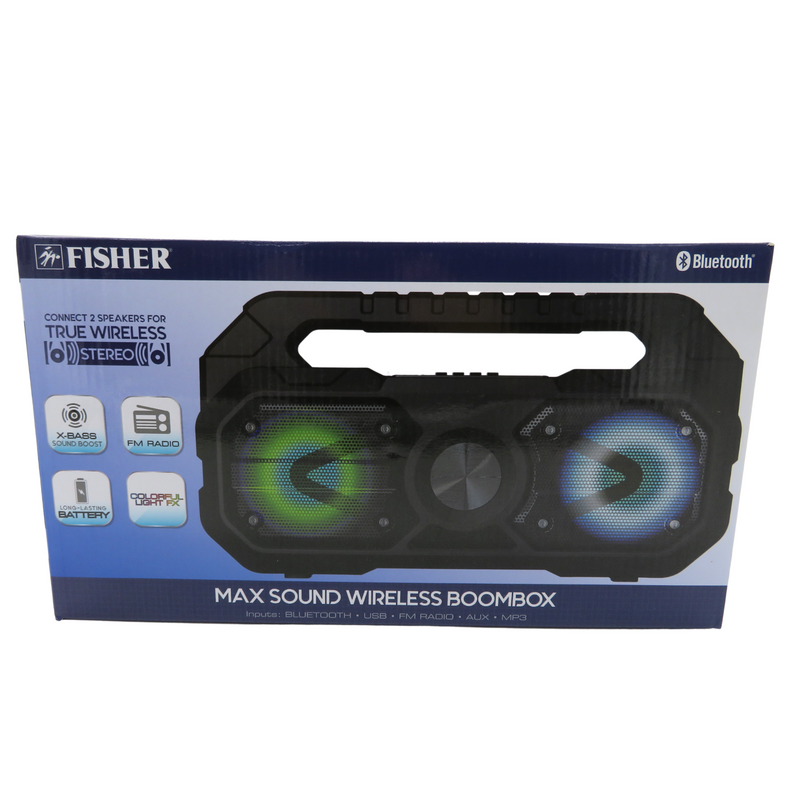 Max Sound Wireless Boombox