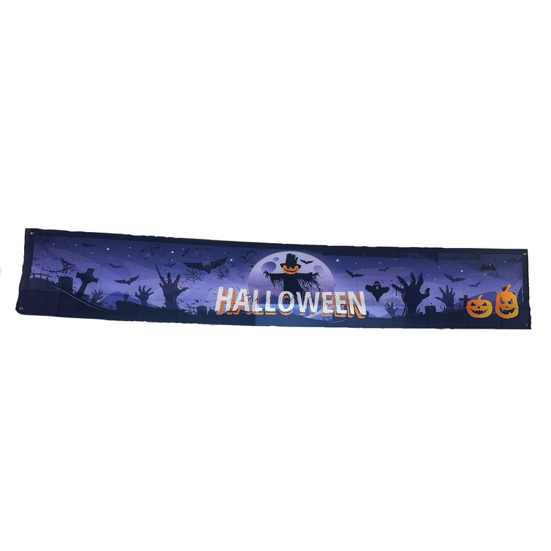 Polyester Halloween Backdrop - Halloween