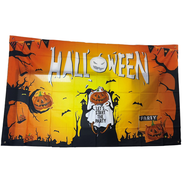 Polyester Halloween Backdrop - Halloween