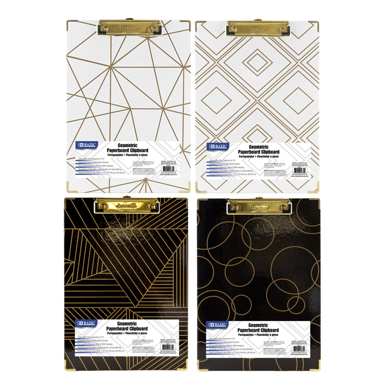 Paperboard Clipboard w/ Gold