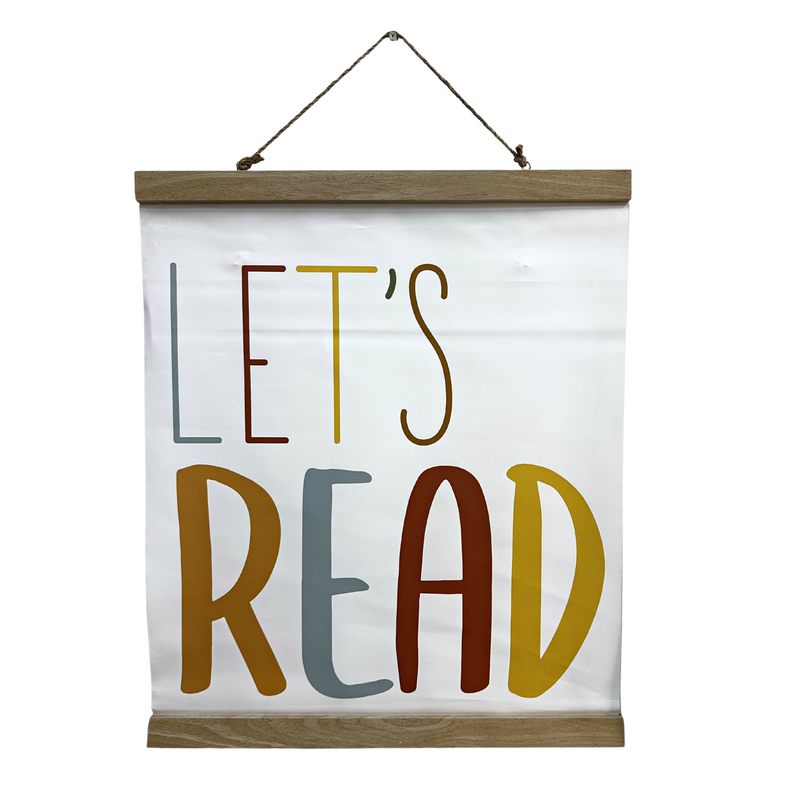 Art frame lets read