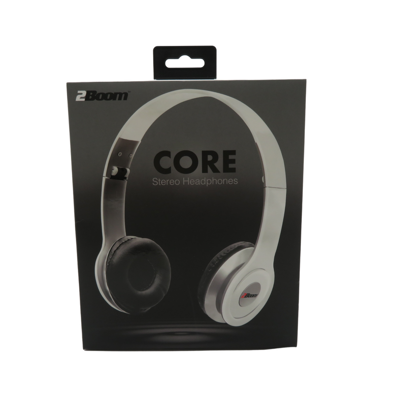 Core Stereo Headphones - Silver