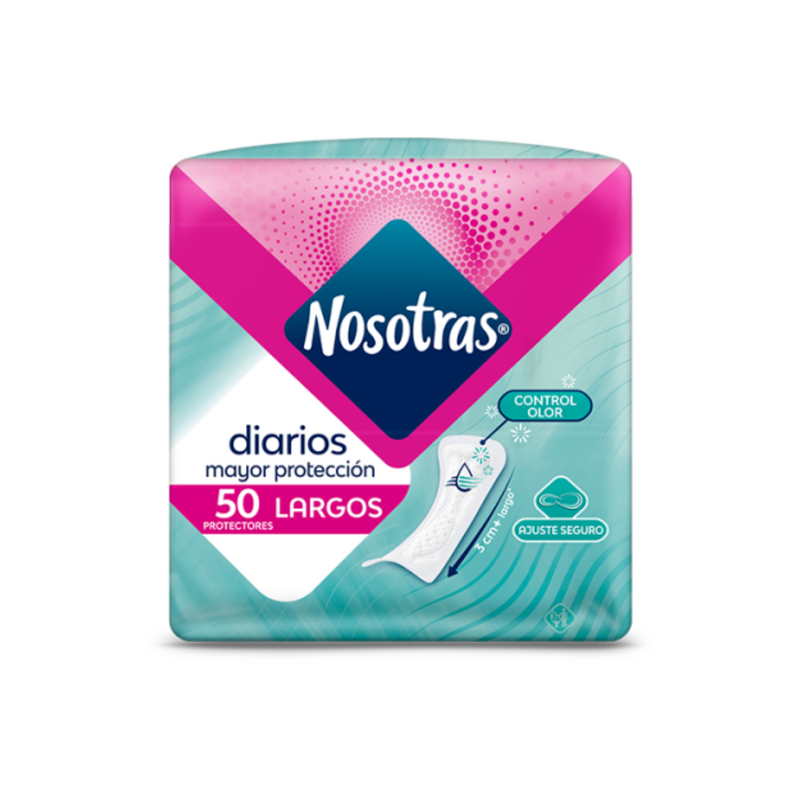 Nosotras Protectores Largos 50 pk