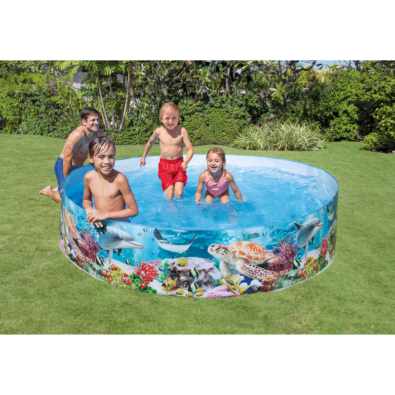 Snapset® Deep Blue Sea Pool - 8' x 18"