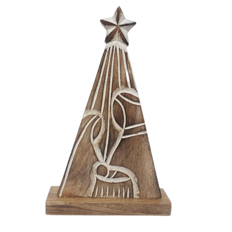 Wooden Figure - Tree (Nativity)