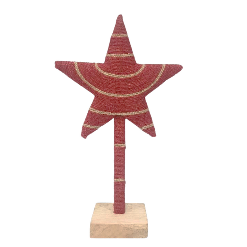 Wooden Figure - Jute Star