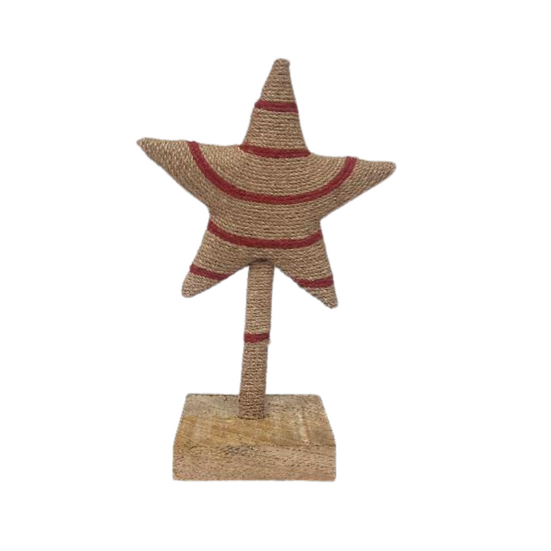 Wooden Figure - Jute Star