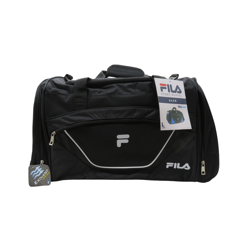 Fila Acer 25" Duffel Bag - Black/White