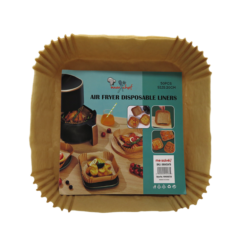 Squared Air Fryer Disposable Liners - 50pcs