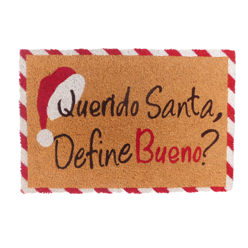 XMAS Rug - Querido Santa, Define Bueno?