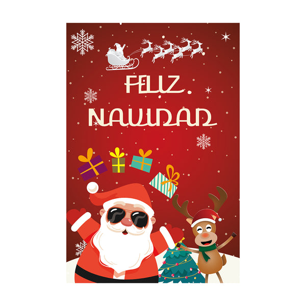 XMAS Backdrop - Feliz Navidad