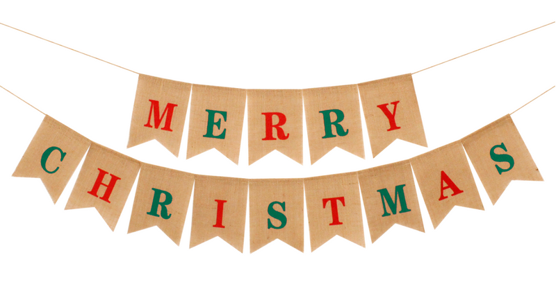 Xmas cloth banner