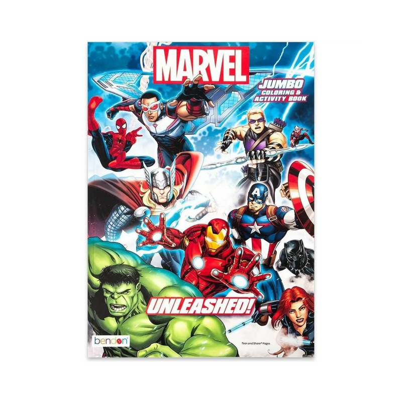 Avengers Unleashed Coloring Book