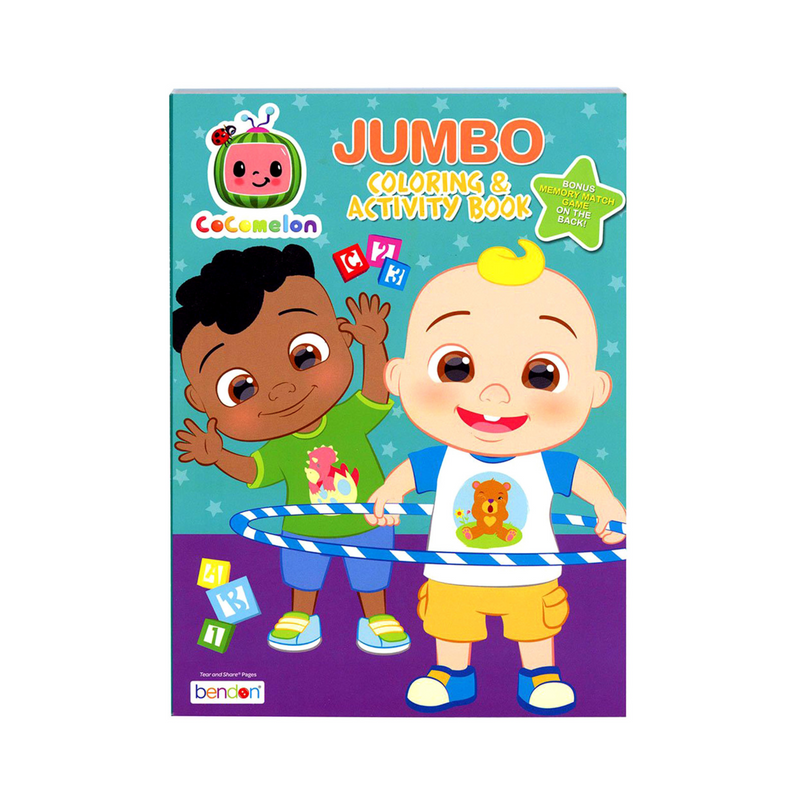 Cocomelon Jumbo Coloring & Activity Book