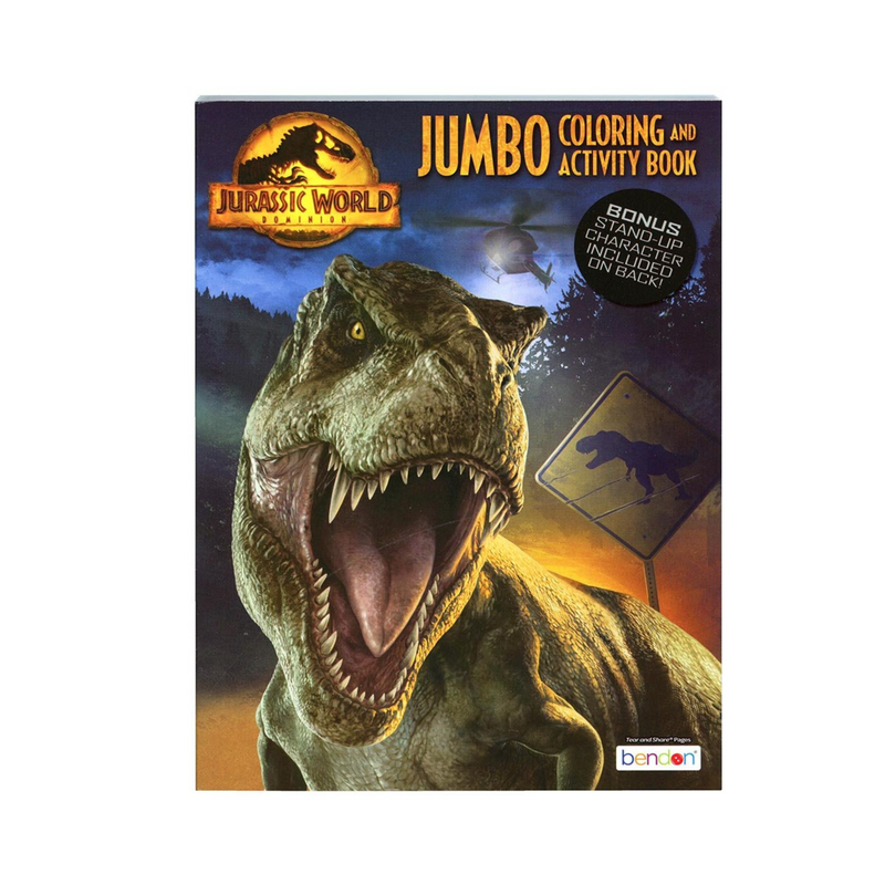 Jurassic World Jumbo Coloring & Activity Book