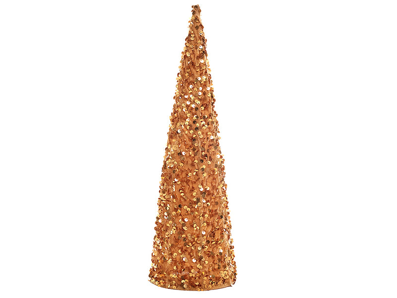 XMAS Deco Cone Tree - Gold