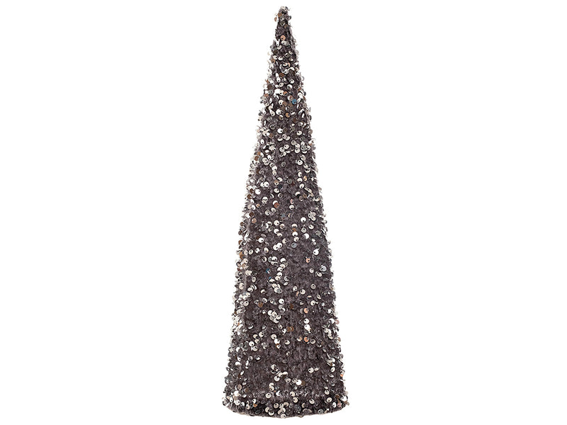 XMAS Deco Cone Tree - Silver