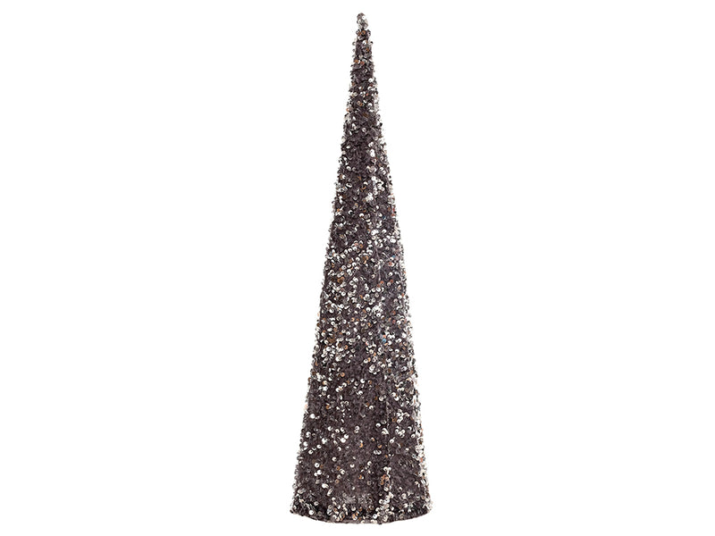 XMAS Deco Cone Tree - Silver