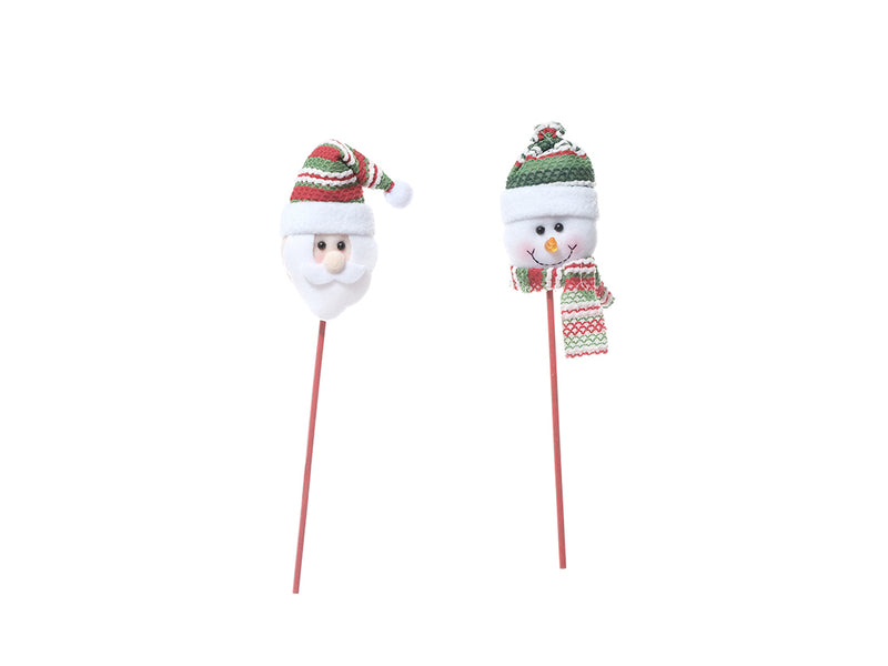 XMAS Pick - Santa & Snowman