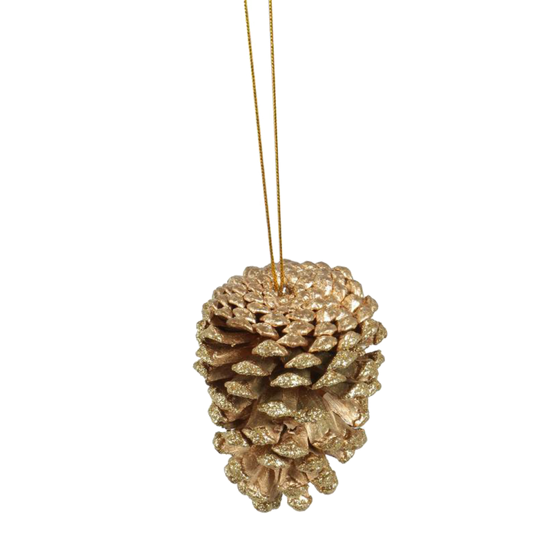 XMAS Decorative Pinecone - 6pk