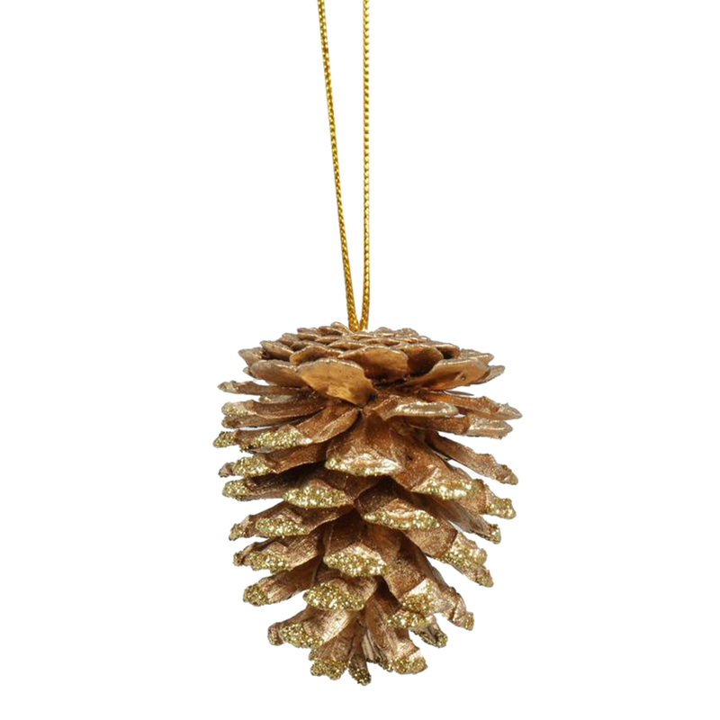 XMAS Decorative Pinecone - 12pk