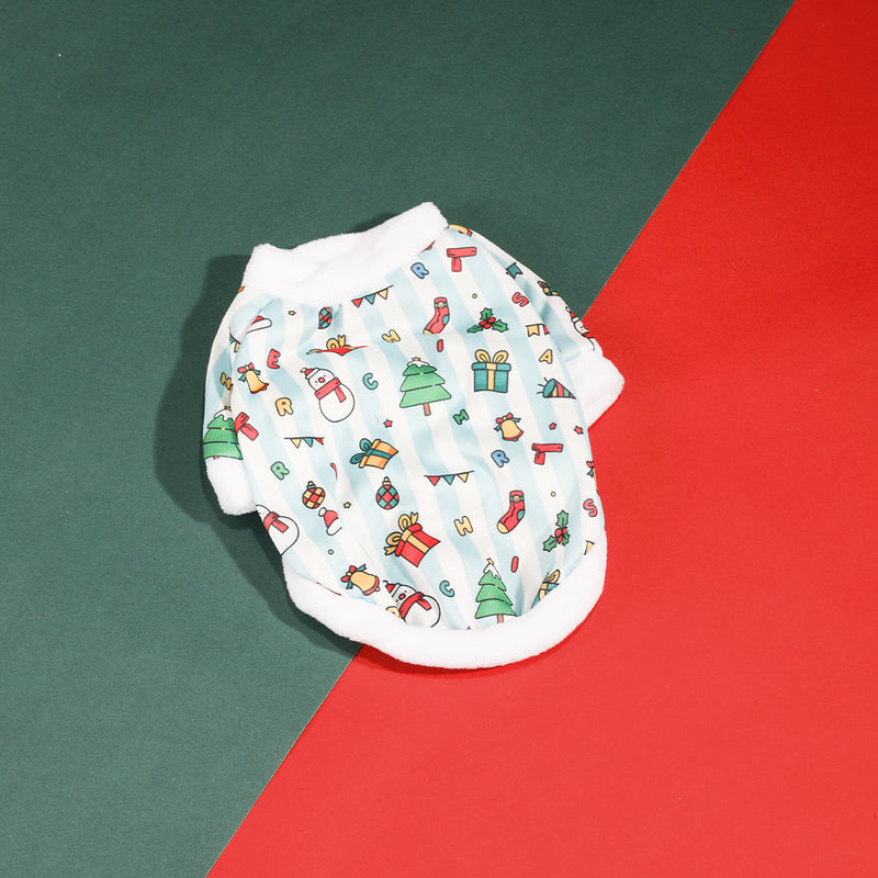 XMAS Pet Polyester Shirt