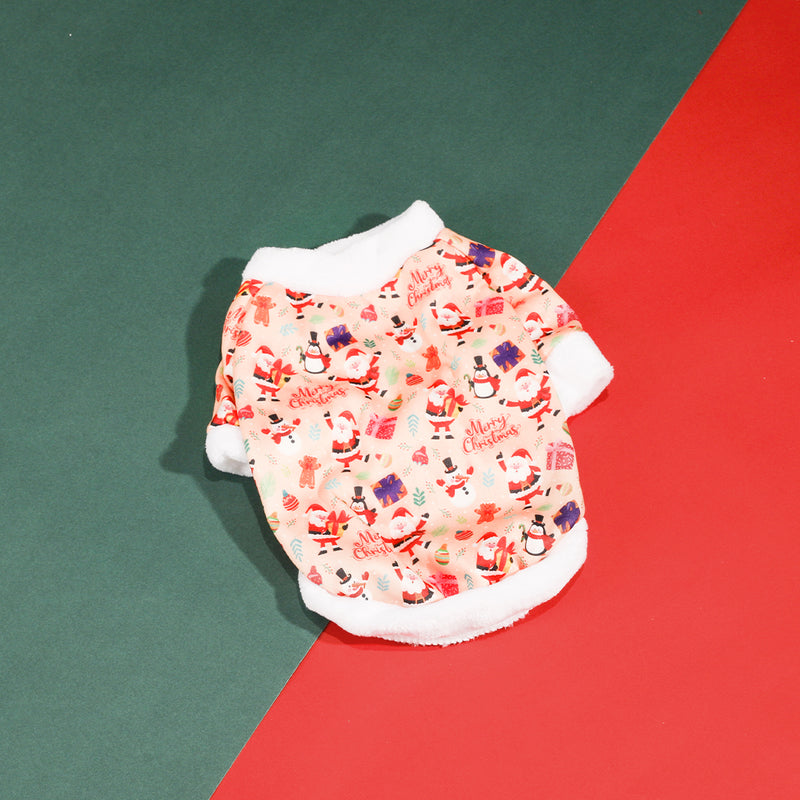XMAS Pet Polyester Shirt