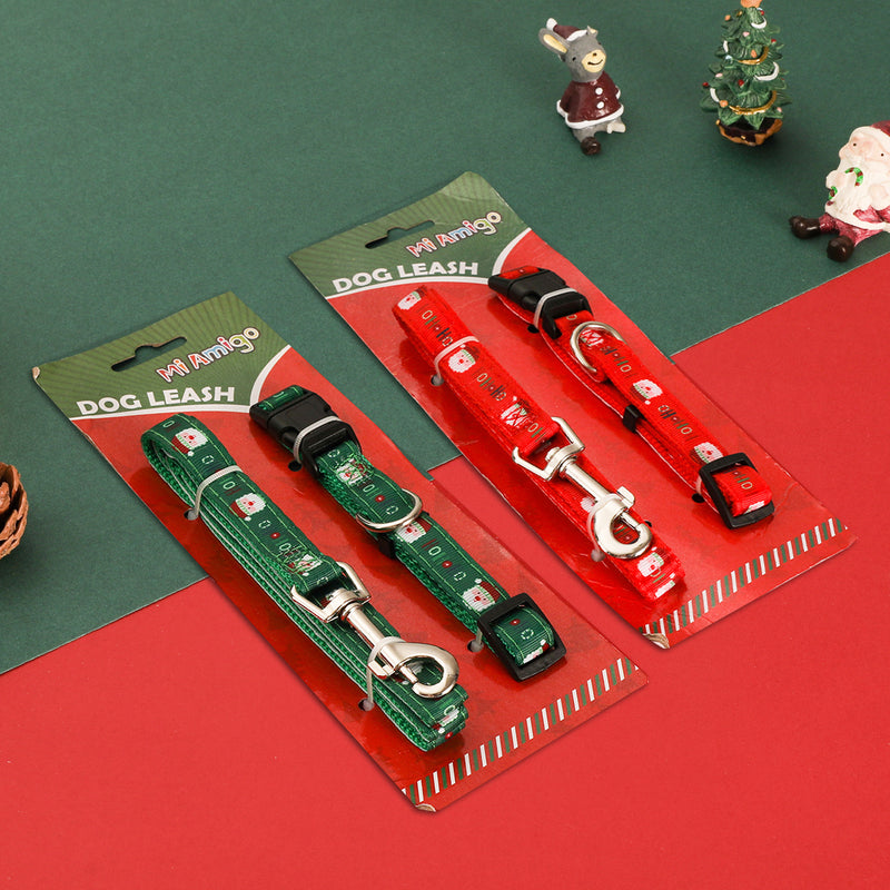 XMAS Pet Small Leash Collar Set
