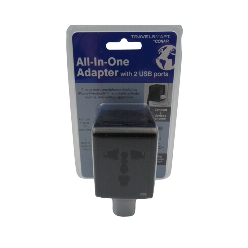 All-In-One Adapter With 2 USB Ports