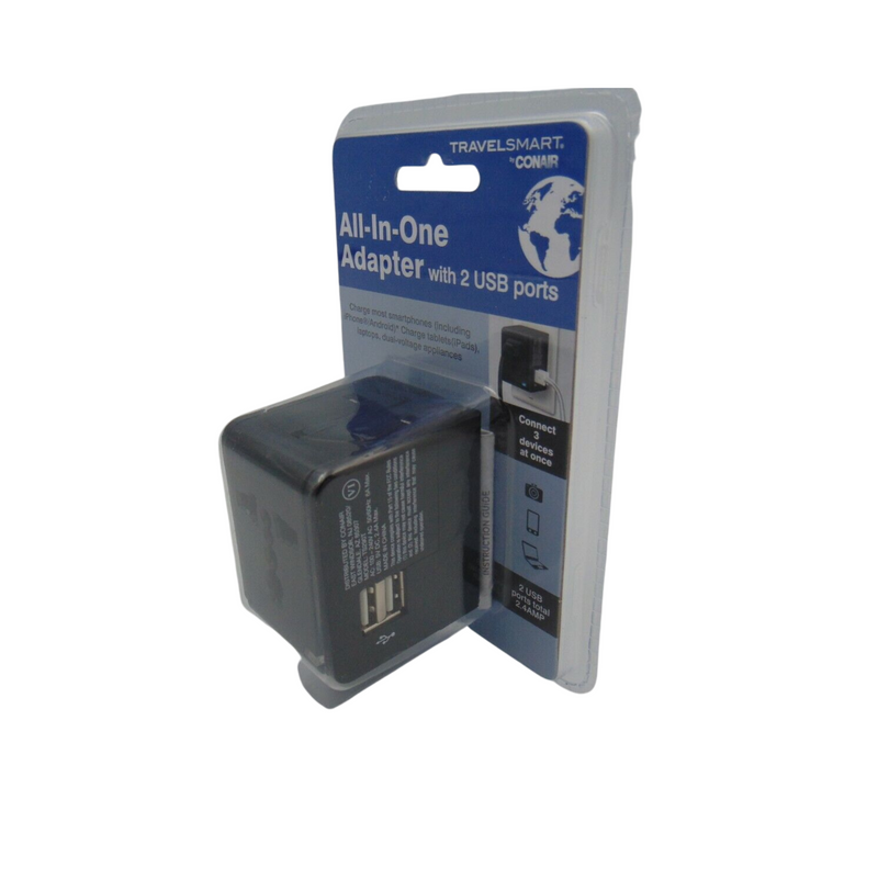 All-In-One Adapter With 2 USB Ports