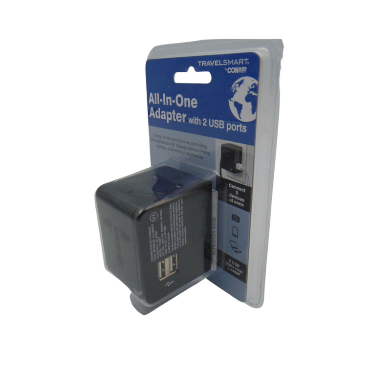 All-In-One Adapter With 2 USB Ports