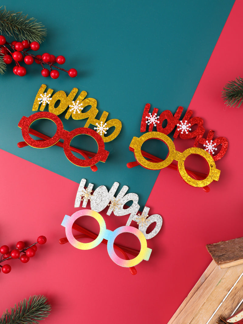 Christmas eyeglasses