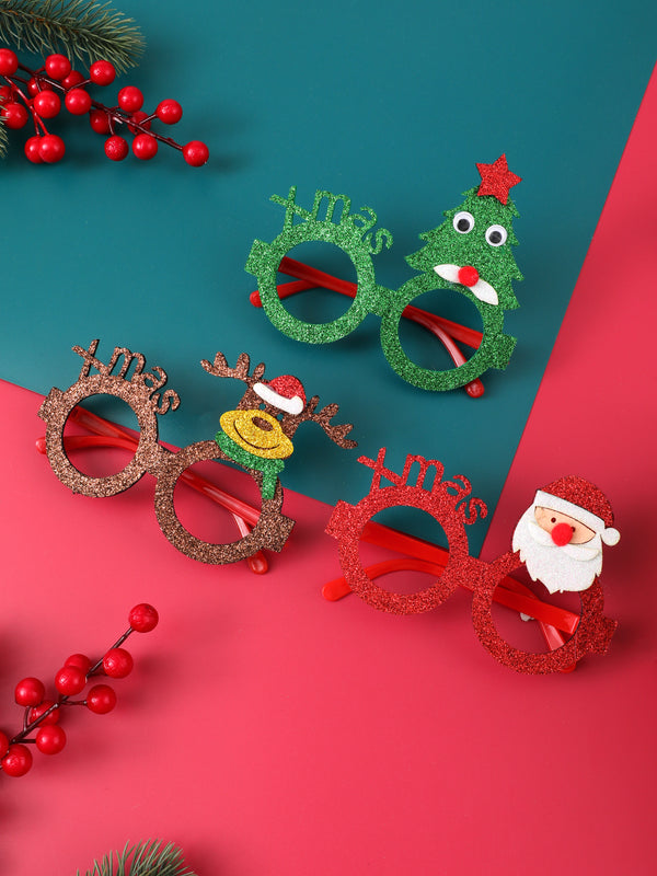 Christmas eyeglasses