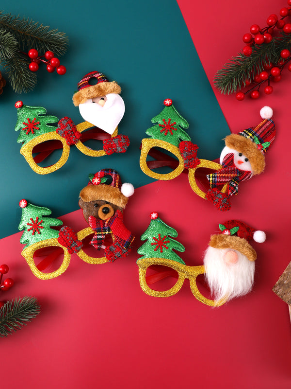 Christmas eyeglasses