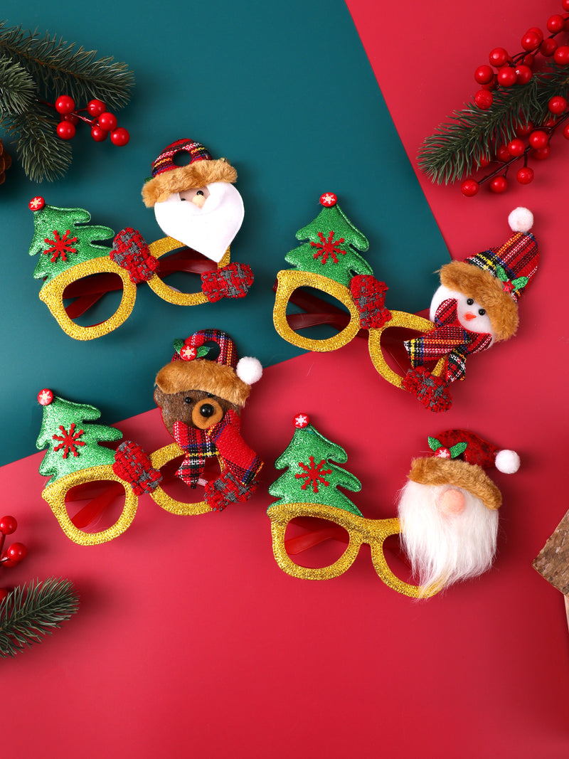 Christmas eyeglasses
