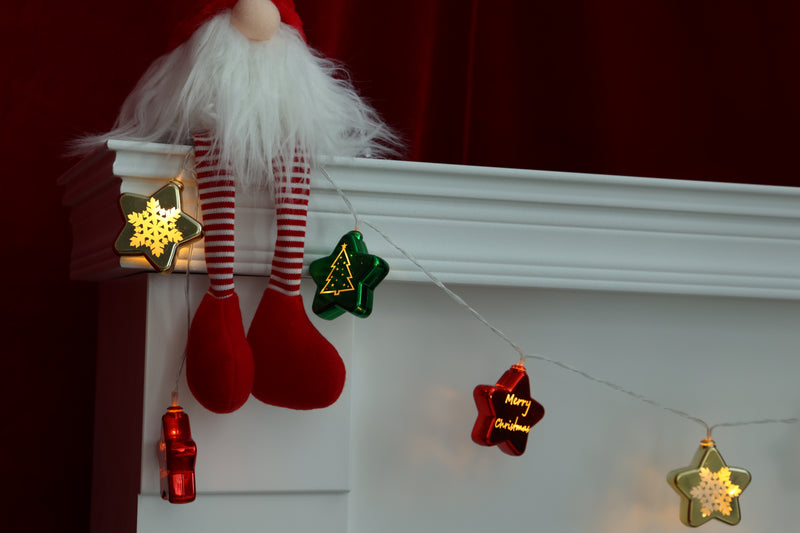 XMAS LED Lights - Multicolored Stars