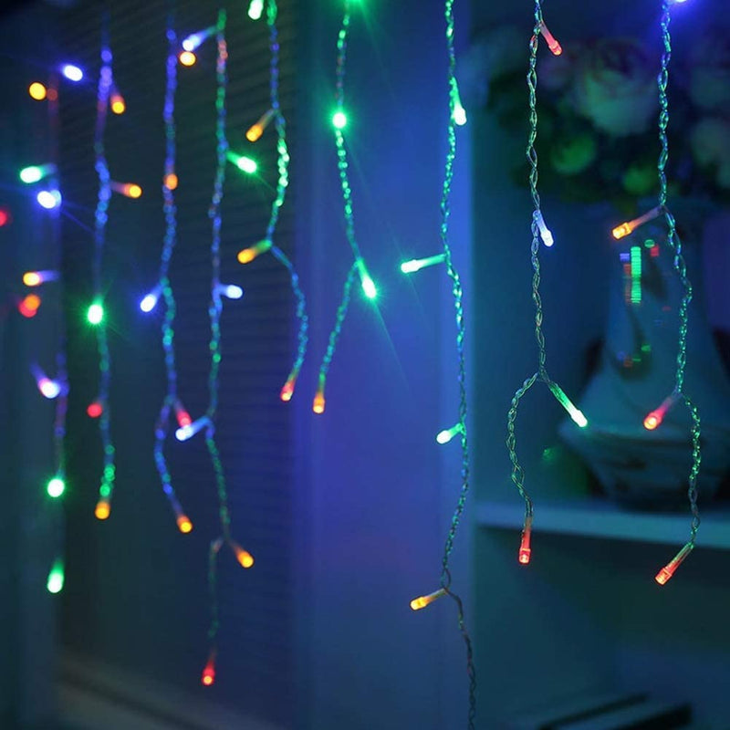 XMAS LED Curtain String Lights (154pcs)