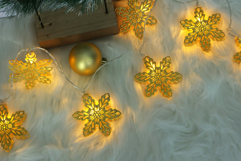 XMAS LED XMAS LED String Lights - Snowflakes (10pcs)