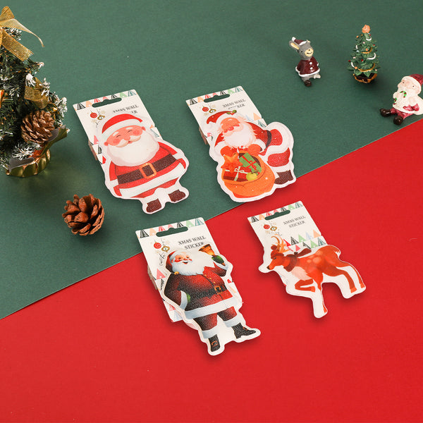 Xmas wall sticker optic fiber