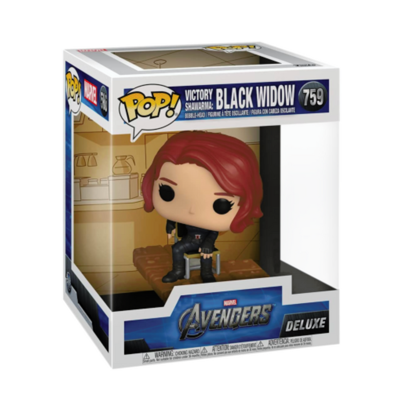Pop! Deluxe, Marvel Avengers: Victory Shawarma Series - Black Widow (Special Edition)