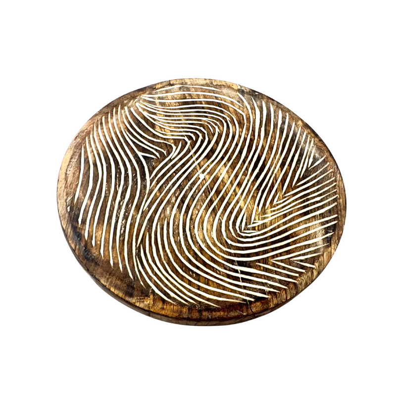 Wooden Decorative Plate