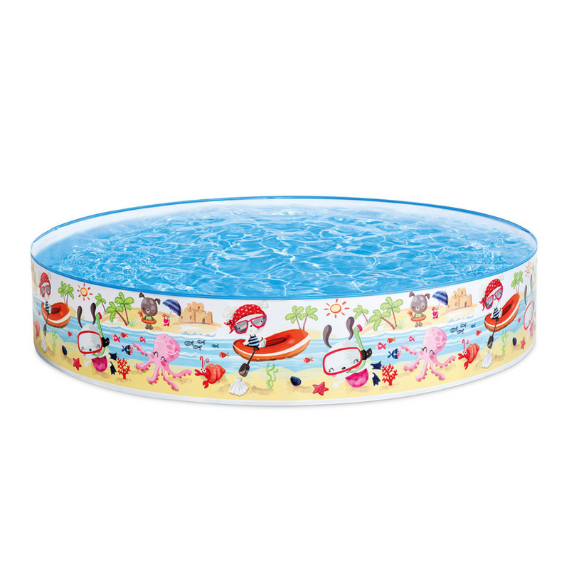 Snapset® Fun at the Beach Kiddie Pool - 5' x 10"