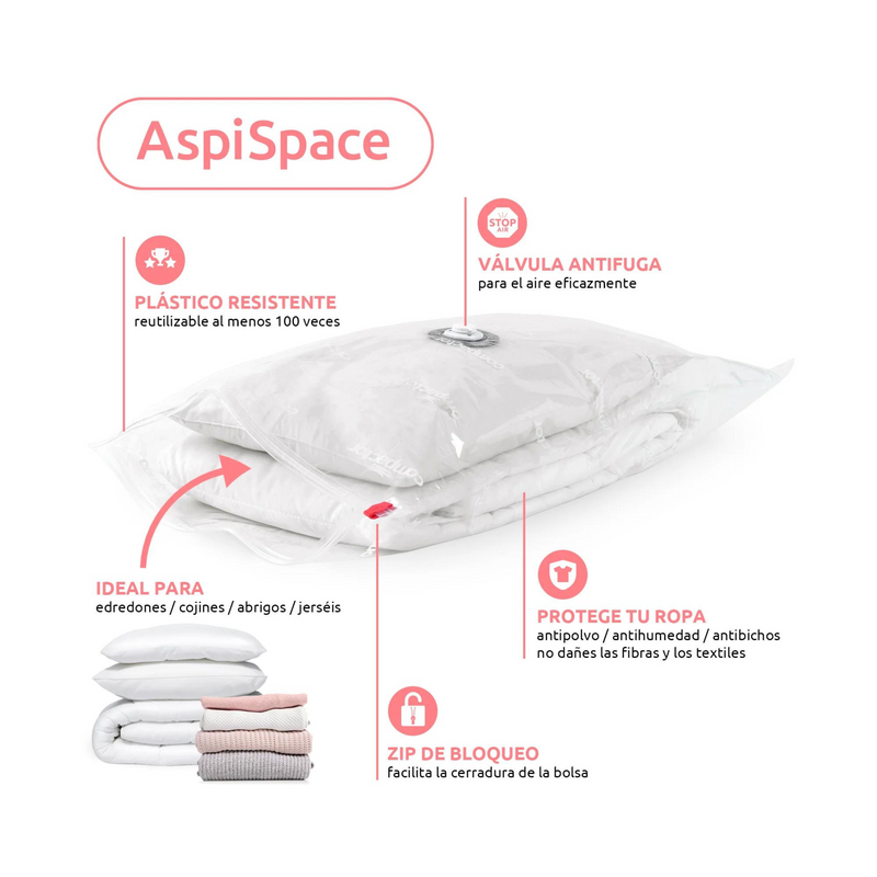 Vacuum Storage Bags - Medium (5pcs.)