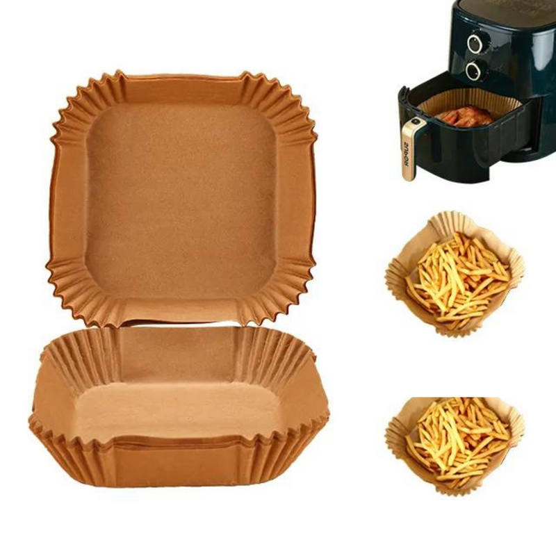 Squared Air Fryer Disposable Liners - 25pcs