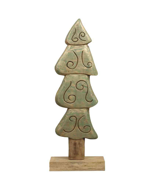 XMAS Wood Figure - Tree