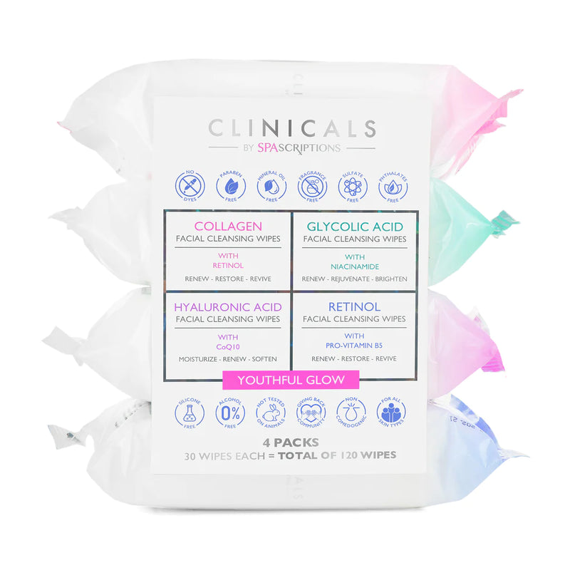 MAKEUP REMOVER WIPES 4 PACK