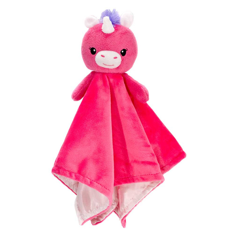 FLAMINGO BLANKIE WITH RATTLE