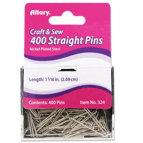 Craft & Sew 400 Straight pins