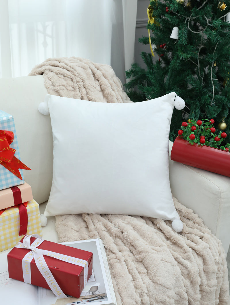 XMAS Cushion - White